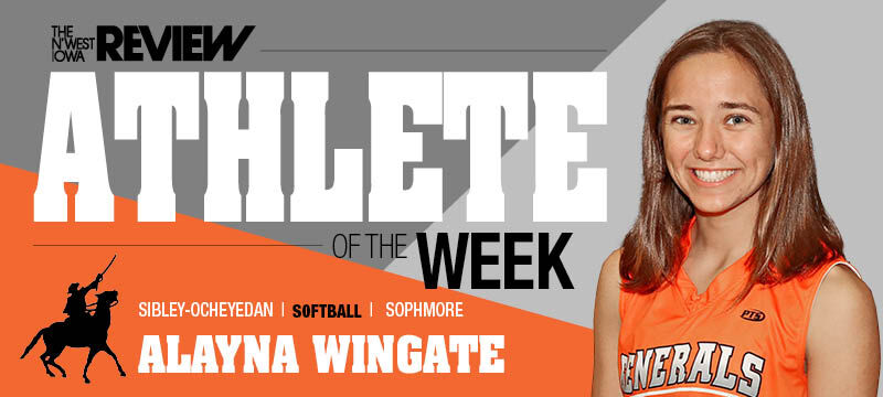 Athlete of the Week: Alayna Wingate